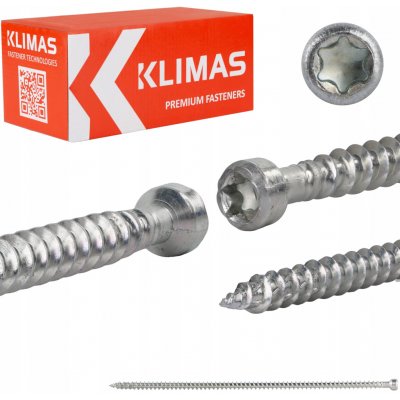 Šrouby do dřeva Klimas Wkręt-Met 10 x 330 mm 25 ks – Hledejceny.cz