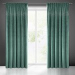 EUROFIRANY ZATEMŇOVACÍ ZÁVĚS NA PÁSCE AURORA 140X270 CM ZELENÁ – Hledejceny.cz