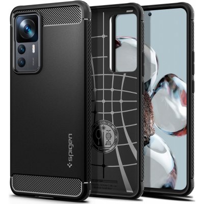 Pouzdro SPIGEN RUGGED ARMOR XIAOMI 12T / 12T PRO MATTE ACS05299 černé – Zboží Mobilmania