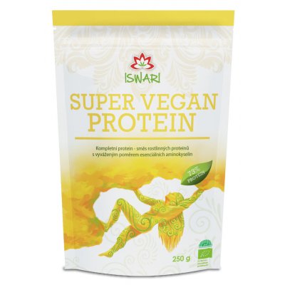 Iswari Bio Super Vegan Protein 70 250 g – Sleviste.cz