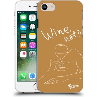 Pouzdro Picasee ULTIMATE CASE Apple iPhone 7 - Wine not – Zbozi.Blesk.cz