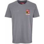 CCM pánské tričko Český hokej Core Znak Česko Charcoal – Zboží Mobilmania