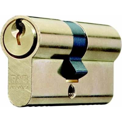 Assa Abloy FAB 50D/ 40/45 mosaz - stavební