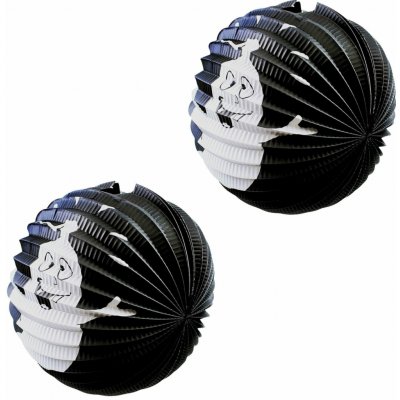 RAPPA Lampion duch Halloween 25 cm duch koule se svítící hůlkou 39 cm – Zboží Dáma