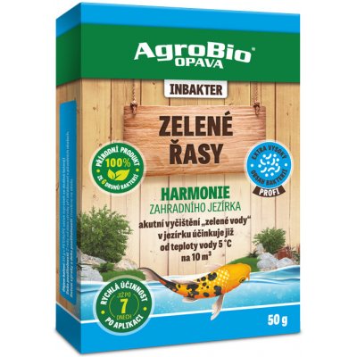 AgroBio Zelené řasy Harmonie zahradního jezírka 50 g – Zbozi.Blesk.cz