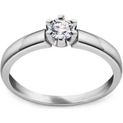 iZlato Forever diamantový prsten z bílého zlata 0.240 ct Solitaire MKBR006A  od 16 093 Kč - Heureka.cz