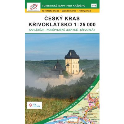 Český kras, Křivoklátsko 1 : 25 000 / 110 Turistické mapy pro každého – Zbozi.Blesk.cz