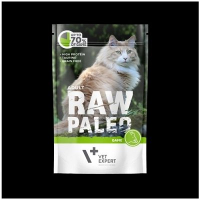 Vet Planet Raw Paleo Adult Game pro kočky 100 g