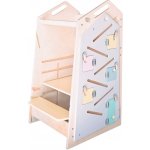 BusyKids Učicí věž Play 5v1 89 cm s tabulí – Zboží Mobilmania