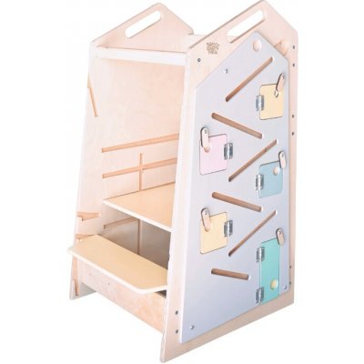 BusyKids Učicí věž Play 5v1 89 cm s tabulí – Zboží Mobilmania