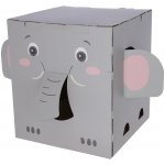 Kerbl Pet Slon domeček a škrabadlo pro kočky 35 x 35 x 39 cm – Hledejceny.cz