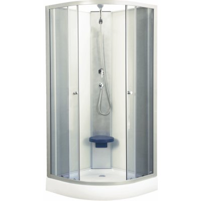 NIKIDO - K Sprchový box EVORA white 80x80 nebo 90x90 Velikost: 90x90 – Sleviste.cz