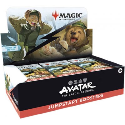 Wizards of the Coast Magic The Gathering Avatar: The Last Airbender Jumpstart Booster Box – Zboží Mobilmania