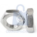 Matice šestihranná, DIN 431B, nízká forma, trubkový závit, pozinkovaná 3/4, balení 1 ks – Zboží Mobilmania