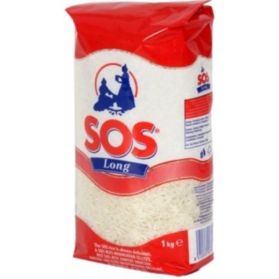 SOS Long dlouhozrnná rýže - 1 kg – Zboží Dáma