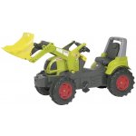 Rolly Toys Šlapací traktor Claas Arion 71024 s čelním nakladačem nafukovací kola – Zboží Dáma