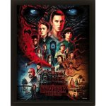 Pyramid International Zarámovaný obraz Stranger Things 4 - Vecna 3D