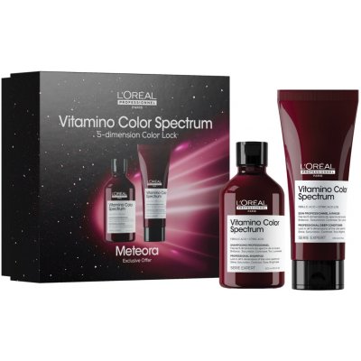L´oréal Professionnel Serie Expert Vitamino Color Spectrum Duo šampon 300 ml + péče 200 ml dárková sada – Zboží Dáma