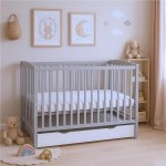 New Baby se šuplíkem LILLY šedá – Zboží Mobilmania