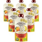 Rudolfs BIO kapsička broskev banán a celozrnná ovesná kaše 6 x 110 g – Zboží Dáma