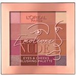 L'Oréal Paris Emotions Nude Eyes & Cheeks paletka očních stínů i tvářenek 01 15 g – Zboží Mobilmania