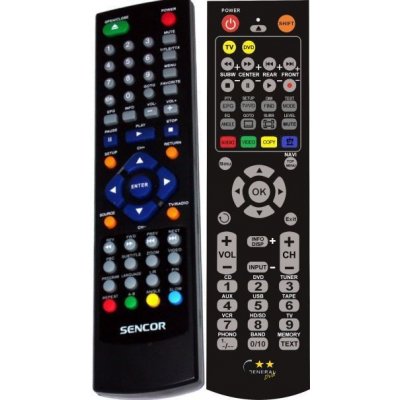 Dálkový ovladač General Sencor SDV-8804T DVD plus DVBT – Hledejceny.cz