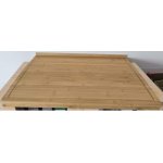 Vál dřevěný na těsto oboustranný bambus 70x50cm – Zboží Dáma
