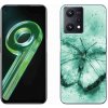 Pouzdro a kryt na mobilní telefon Realme Pouzdro mmCase Gelové Realme 9 5G - zelený motýl