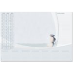 Sigel stolní podložka harmony 595 x 410 mm 3 roční a týdenní kalendář HO370 – Zboží Dáma