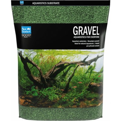 Aqua Excellent písek olivově zelený 1,6-2,2 mm 3 kg – Zboží Dáma