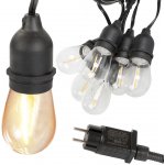 Verk 12300 LED VenkovníImitaceační řetěz girlanda 10 žárovek IP44 10 m – Hledejceny.cz