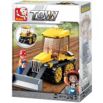 Sluban B0377D Town Stavitelé Small Bulldozer 132 ks – Zboží Dáma
