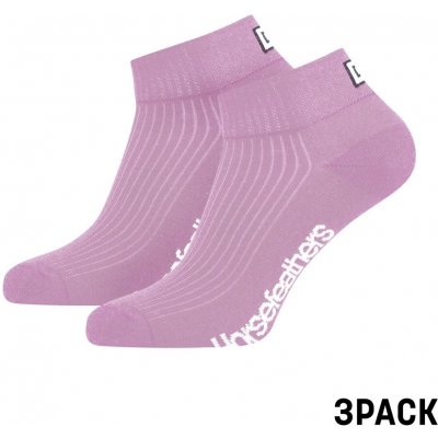 Horsefeathers RUN 3PK kotníkové ponožky LILAC