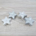 Zentrada LED čajové svíčky stříbrné sada 4 ks 5 x 6 cm – Hledejceny.cz