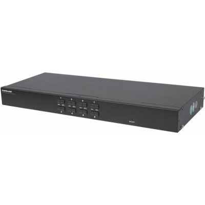 Intellinet 506441 8-Port Rackmount KVM Switch, USB + PS/2, včetně 8 ks kabelů – Zboží Živě