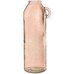 Růžová skleněná váza J-Line Nyland 45 cm – Hledejceny.cz