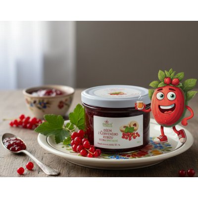 Grešík Džem z Červeného rybízu extra Speciální 220 g – Zboží Dáma Grešík Džem z Červeného rybízu extra Speciální 220 g – Zboží Dáma