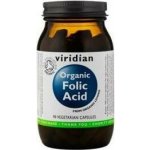 VIRIDIAN nutrition Organic Folic Acid 90 kapslí – Hledejceny.cz