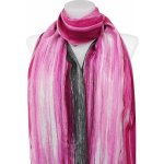 Biju dámský teplý obdélníkový šál 3015-32 tahy se zlatou nitkou růžové 7200658-4 – Zboží Mobilmania