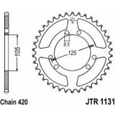 JT Sprockets JTR 1131-60 – Hledejceny.cz
