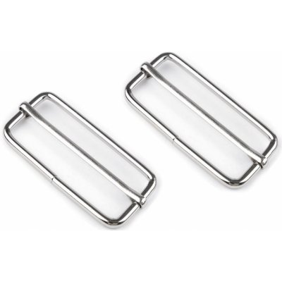 Prima-obchod Posunovač na popruhy šíře 50 mm, barva 1 nikl – Sleviste.cz