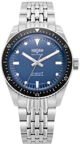 Vulcain Skin Nautique Blue with White Lum Beads of Rice