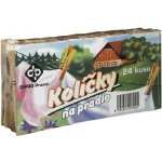Dipro kolíčky na prádlo dřevěné 24 ks – Zboží Dáma