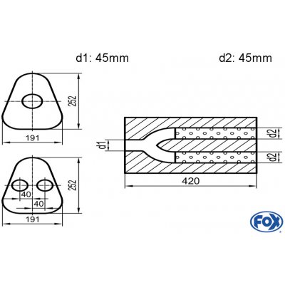 FOX UNI-H7254204545 – Hledejceny.cz