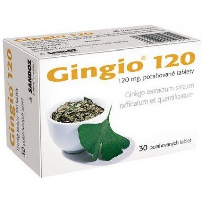 GINGIO 120 mg 30 tablet – Zboží Mobilmania