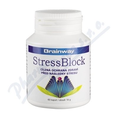 Brainway StressBlock 60 kapslí – Hledejceny.cz