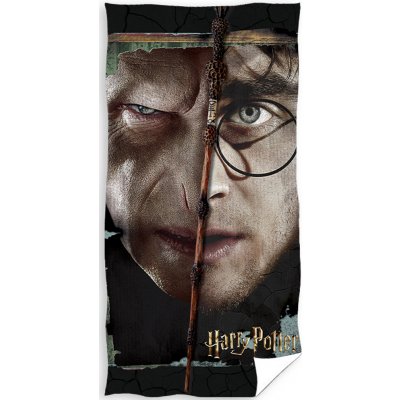 Carbotex Dětská osuška Harry Potter Dvojí tvář 70 x 140 cm