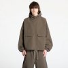 Pánská bunda Fear Of God Essentials Military Nylon Hooded Anorak Brown