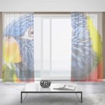 IMPAR Záclony Barevný papoušek (Rozměr záclony: 150x250) – Hledejceny.cz