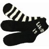 Emi Ross pánské chlupaté ponožky žinylka XLF-H6002 3 páry černá